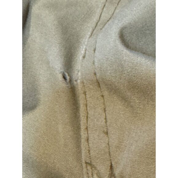 Woolrich Mens Large Tan Jacket With Pockets & Snap Buttons - Picture 3 of 9